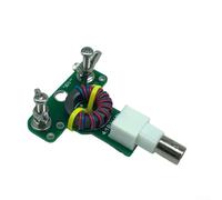 Balun HF 4:1 para antenas dipolo portátiles de onda corta con punto de conexión hembra BNC y soporte de potencia máxima de 50 W en plataforma PCB