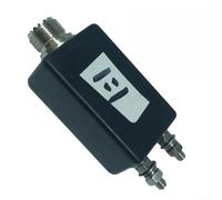 Balun portátil 11 Balun 100W HF antena de onda corta Balun para conversión de señal equilibrada a desequilibrada que funciona a banda de frecuencia de 330 MHz con carcasa ABS robusta (1 a 1)
