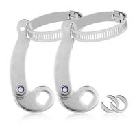 baluoqi Brazo de torsión Universal para Motores de buje Delantero o Trasero de Bicicleta eléctrica y Herramienta de Mantenimiento de Bicicleta eléctrica de accionamiento Medio (Dos Juegos)