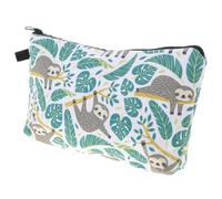 Baluue 1 Bolsa De Maquillaje para Viajar Muy Fácil De Abrir Bolsa De Cosméticos Simple Bolsa De Maquillaje Portátil De Poliéster De Tamaño Moderado 2 El Color Es