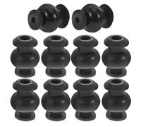 Baluue 10 Piezas Amortiguadores Antivibración de Silicona para Drones, Bolas Esféricas de Goma para Controladores de Vuelo Rc, Absorción de Impactos y Reducción de Vibraciones