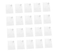 Baluue 100piezas Bolsa Cosmética Reutilizable Boca De Succión para Muestras De Lociones y Cosméticos