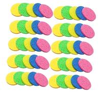 Baluue 100piezas Esponjas De Limpieza Facial De Celulosa y Exfoliantes Para Desmaquillado y Lavado De Cara Para Cuidado