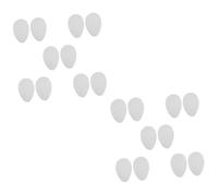 Baluue 10pares Pegatinas Antideslizantes Para Talones De Zapatos Almohadillas Autoadhesivas Transparentes Reducción De Ruido y Resistencia Al Deslizamiento Para y Botas