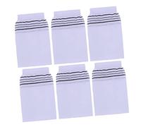 Baluue 10piezas Guantes De Seda Artificial y Exfoliantes Para Sauna y Ducha Toallas De Gruesa Para Doméstico Blanco
