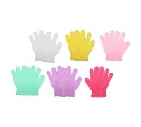 Baluue 10piezas Guantes Exfoliantes Para Ducha De Suaves y Duraderos Para Limpiar y Exfoliar La Piel Baños y Duchas Diseño Ligero y Cómodo Mezclados
