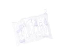 Baluue 11piezas Botellas Dispensadoras De Plástico Transparente Para Viaje Botellas De Spray Portátiles Para Champú Loción y Crema