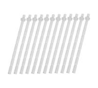 Baluue 12 piezas Kit de Varillas Roscadas para Botón de Inodoro Extensión Resistente para Reparación y Reemplazo Accesorios para Baño Instalación Sencilla Duraderas de Plástico