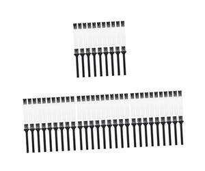 Baluue 120piezas Cepillos De Limpieza Para Maquinillas De Afeitar y Teclados Mini Cepillos De Plástico Para Eliminar y Estática Para Personal y Salones De