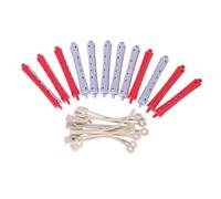 Baluue 12piezas Varillas De Permantente De Rizadores De Cabello Para Frías De Para Cabello y Protección Proceso De y Para