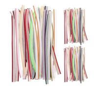 Baluue 144 Tiras de Tela para Encuadernación de Libros de Algodón, 24 Colores Vivos, 11,8 X 0,5 Pulgadas, Kit de Suministros para Reparación y Manualidades de Encuadernación de Álbumes