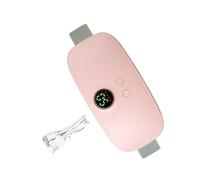 Baluue 1juego Cinturón Calefactor Portátil Para Menstruación Masaje y Calor Almohadilla Térmica Para Calambres Para Mujer Uso Casa y Viajes