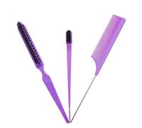 Baluue 1juego Peine De Doble Cepillo Desenredante Para y Profesional Casa Para Salones y Ocasiones Formales Material Resistente y Lavable