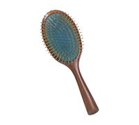 Baluue 1pieza Cepillo De Masaje Antiestático De Madera Para Cabello Peina Almohadilla Desenredante y Masajear Cabelludo Para Cuidado Del Cabello y Relajación