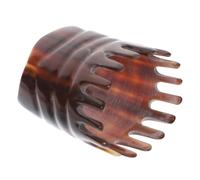 Baluue 1pieza Peine De Cuerno Acupuntura Creativo Para Masaje De Cabello Reducción De Estrés y Mejora De Circulación Diseño Práctico Para Uso Hogar