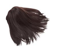 Baluue 1pieza Peluca Corta Con Flequillo Para Mujer Estilo Natural y Moderno Accesorio De Moda Para Uso Diario