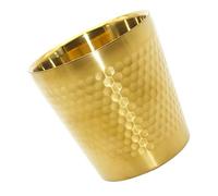 Baluue 1pieza Tazón de Afeitar de Acero Inoxidable Duradero para Hombre Cuenco para Jabón de Afeitado Fácil de Usar y Seguro para Cuidado Facial Diario
