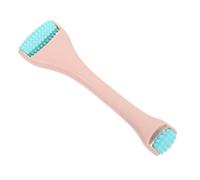 Baluue 1piezas Rodillo Masajeador Facial Para Cuidado De Ojos y Piel Herramienta Manual De Masaje Para Damas Doble Cabezal Efecto Reafirmante y Antiarrugas Para Tipo De Piel