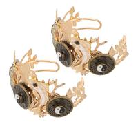 Baluue 2 Piezas Adorno el Cabello de Tai Chi con Horquilla Vintage de Estilo Antiguo para Hombres y Mujeres para Eventos Asiáticos