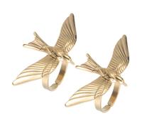 Baluue 2 Piezas Anillos Ajustables de Acero Inoxidable con Vintage Anillos de Joyería para Mujer con Diseño Retro y Símbolo de para Diario y Eventos Especiales