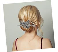 Baluue 2 Piezas Vintage Dragon Hairpins Metal Chinese Hair Chopsticks Buns Pins Nordic Design For Women Parties Weddings