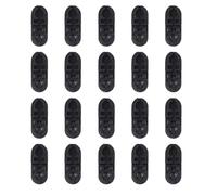 Baluue 20 Clips Conectores Negros para Cadena de Cuentas de Persianas Verticales Accesorios Resistentes Compatibles para Cortinas Enrollables Hogares Oficinas y Comercios