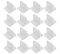 Baluue 20 Fijadores Antideslizantes de Plástico para Corral Infantil Soporte para Parques de Bebés y Mascotas Base Segura y Reutilizable para Suelo de Madera Cerámica y Pintura