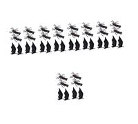 Baluue 20pares Horquillas De Halloween Diseño De Araña Para Niño Niña y Adultos Accesorios Góticos Divertidos Para Fiestas Temáticas y Celebraciones Clip Fácil De Usar y Seguro