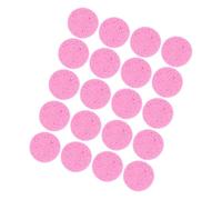 Baluue 20piezas Algodón Desmaquillante Reutilizables Discos Para Rostro y Ojos Toallitas Faciales Desmaquillantes Para Limpieza De Maquillaje Baño