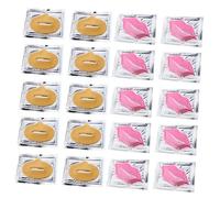 Baluue 20piezas De Gel De Colágeno Para Labios Hidratantes y Exfoliantes Antiarrugas y Nutritivo Por Almohadilla Estilo Aleatorio Presentación Elegante