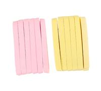 Baluue 24 Piezas Esponjas Limpiadoras Faciales Comprimidas Amarillas y Rosas Esponja Cuidado Piel Para Limpieza Facial Diaria