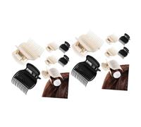 Baluue 24piezas Clips De Rodillo Caliente Para Cabello De De Sección De Cabello Clips De Para Rizado Accesorios De Para Mujeres y