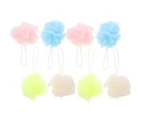 Baluue 24piezas Esponjas De Ducha De Para Exfoliación y Limpieza Con Cuerda Para Colgar Aleatorios