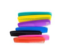 Baluue 24piezas Peines Mini Antiestáticos Para Peluquería Peines Portátiles De Viaje Para Cabello Rizado Lacio y Grueso