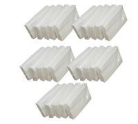Baluue 25 Paquetes de Servilletas de Papel de Pulpa Desechables para Hotel y Uso Público, 30 Unidades por Paquete, Material de Pulpa de Madera