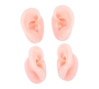 Baluue 2pares De Orejas De Imitación Real Para Exhibición De Joyería y Práctica Médica De Molds De Para Acupuntura y Educación