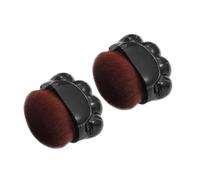Baluue 2piezas Brochas De Maquillaje De Diseño De Patita De Gato Aplicador De Base y Suave Para Mujeres Para Maquillaje Diario y Acabado