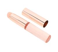 Baluue 2piezas De Para Labios Con Mango Transparente y Tapa Antipolvo Herramienta De Aplicación De Maquillaje Para Bálsamo Labial