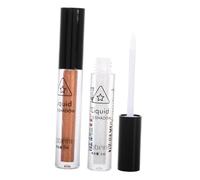 Baluue 2piezas Delineador De Sombra De Metálica Maquillaje Para Aplicador De Precisión Para Dramáticos y Efecto y Rápido Secado