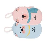 Baluue 2piezas Esponja De Baño Para Bebés De Doble Cara Pack De Esponjas Hidrófilas Para Ducha Infantil Suaves y Exfoliantes Para Recién Nacidos y Niño Niña Pequeños