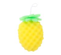 Baluue 2piezas Esponja Para Bebés Forma De Piña Esponja Exfoliante Cuerpo Baño