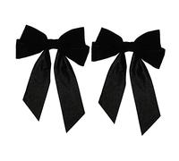 Baluue 2piezas Horquilla De Lazo Elegante Lazo Grande Pelo Pinzas Espalda y Mujer Herramientas Para Peinar El Cabello Fiesta