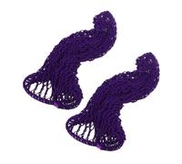 Baluue 2piezas Redecilla Pelo de Punto de Gorro de Dormir para Cabello para Dormir o Cuidar el Pelo