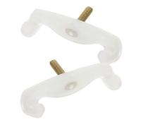 Baluue 2piezas Reposapiés de Repuesto para Violín de Almohadilla Antideslizante para Principiantes y Sesiones de Interpretación Prolongadas Apoyo de Hombro de Violín