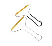 Baluue 2piezas Scraper Manual Para Eliminar Pelo De Mascota Herramienta De Limpieza De Ropa Acero Inoxidable Para Suéteres y Alfombras