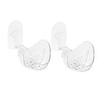 Baluue 2piezas Soporte De Maquillaje Para Esponjas Organizador Portátil De Cosméticos Rack Para Secar y Almacenar Puff De Estante Para Maquillaje Para Baño y Mesa De Tocador