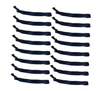 Baluue 30piezas Banda Cabello Deportiva Gomas Elásticas Pelo Coleteros para Hombre Negra Alta Elasticidad Cinta Pelo Hombre