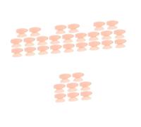 Baluue 32piezas Cubiertas De Para Cepillos De Labios De Maquillaje Accesorios Reutilizables Para Mantener Los Pinceles De Labios y