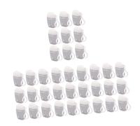 Baluue 36piezas Botellas De Viaje Rellenables Para Champú y Loción De Contenedores De Impermeables Botellas De Mano Para Cosméticos y Artículos De Tocador