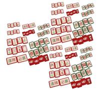 Baluue 36piezas Horquillas De Mahjong Adorables Decorativas De Diseño Chino Para Fiestas y Celebraciones Para Cumpleaños y Eventos Temáticos